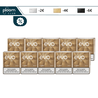 EVO Sticks Gold 10 πακέτα