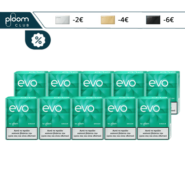 EVO Sticks Green 10 πακέτα