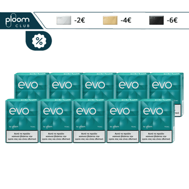 EVO Sticks Teal 10 πακέτα