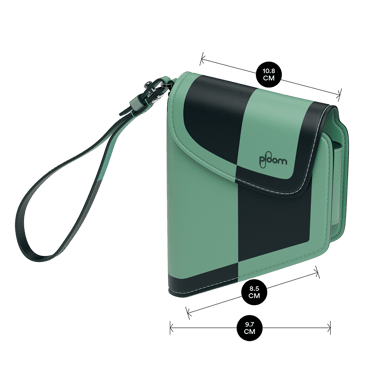 Ploom AURA Διπλή θήκη μεταφοράς Teal Electric Pop