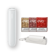 Ploom AURA Glacier White Kit με Θήκη  μεταφοράς