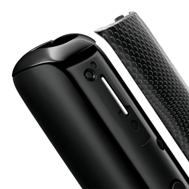 Ploom AURA κάλυμμα πρόσοψης Jet Black με σχέδιο