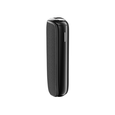 Υφασμάτινη Θήκη Ploom AURA σε χρώμα Jet Black με συσκευή
