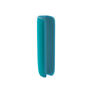 Πλευρική όψη Υφασμάτινης Θήκης Ploom AURA σε χρώμα Ocean Blue χωρίς συσκευή 
