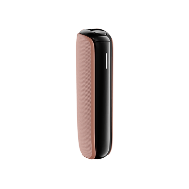 Υφασμάτινη Θήκη Ploom AURA σε χρώμα Rose Gold με συσκευή
