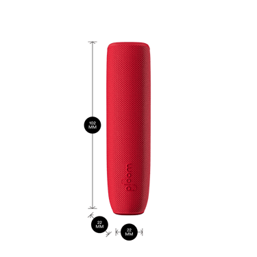 Ploom AURA Υφασμάτινη Θήκη Lava red