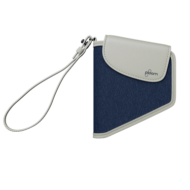 Θήκη μεταφοράς Ploom AURA Duo Denim Leather Fusion: εκφράστε τον εαυτό σας, κρατήστε τη συσκευή σας εύκαιρη
