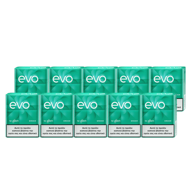 EVO Sticks Green - 10 πακέτα
