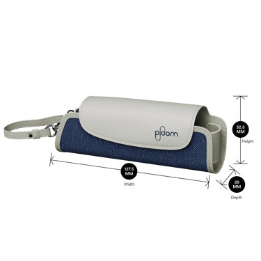Θήκη μεταφοράς Ploom AURA Denim Leather