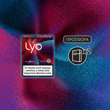 LYO Sticks Winter Apple - 2 πακέτα