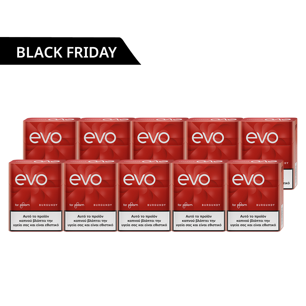 EVO Sticks Burgundy - 10 πακέτα