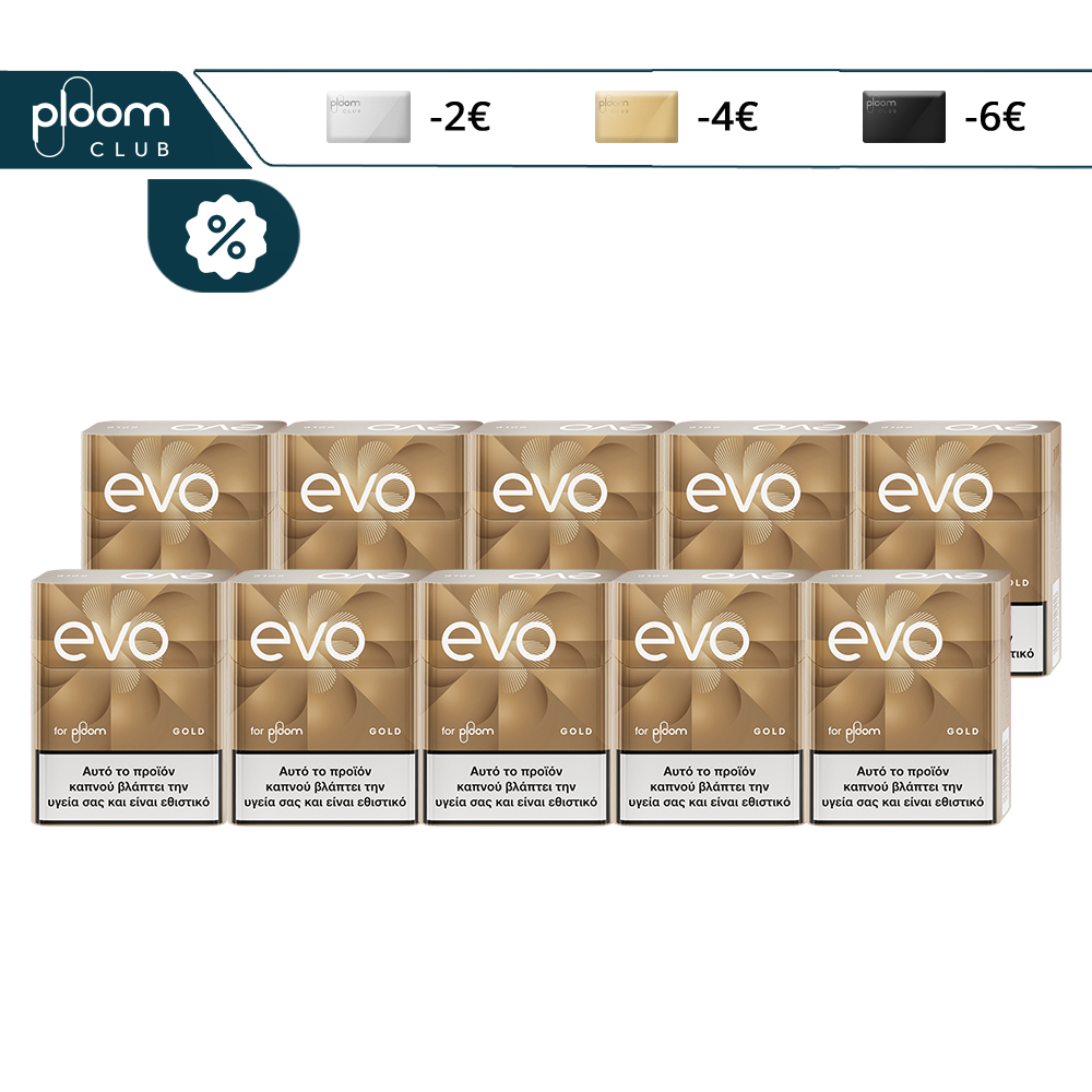 EVO Sticks Gold 10 πακέτα