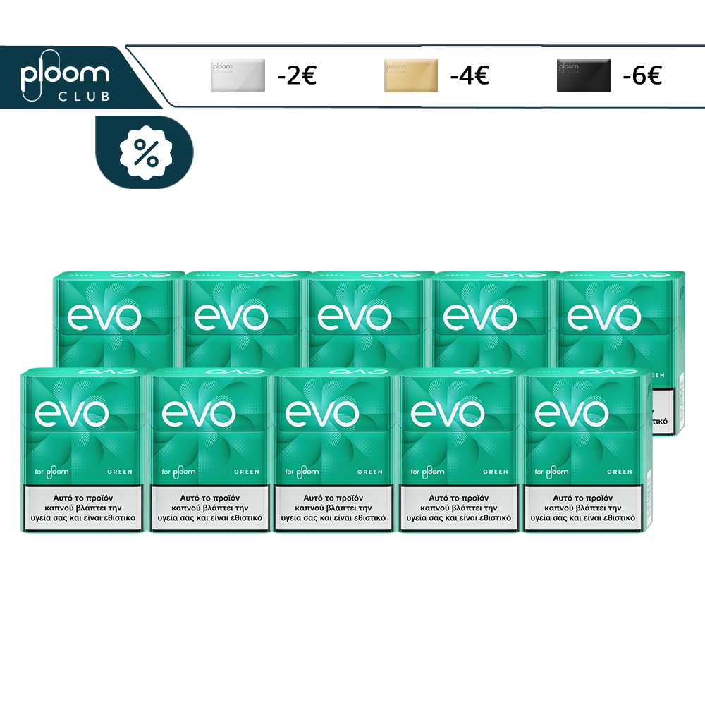 EVO Sticks Green 10 πακέτα