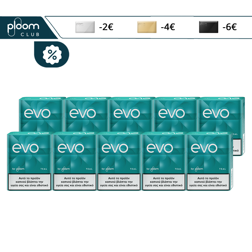 EVO Sticks Teal 10 πακέτα