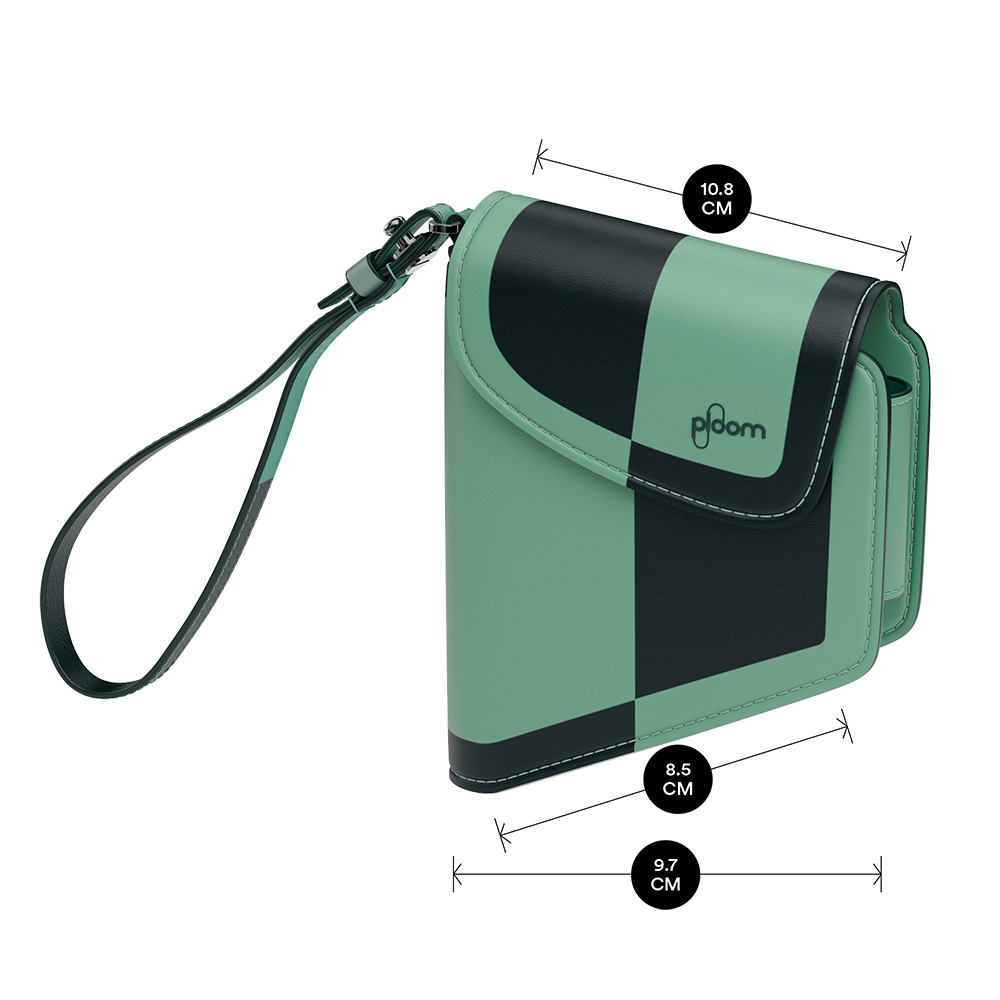 Ploom AURA Διπλή θήκη μεταφοράς Teal Electric Pop