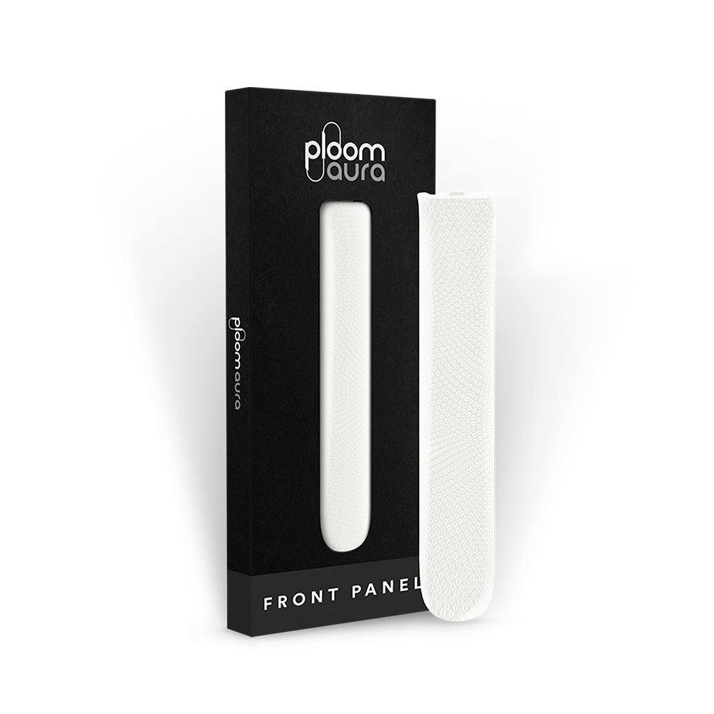 Ploom Aura κάλυμμα πρόσοψης Glacier White με σχέδιο