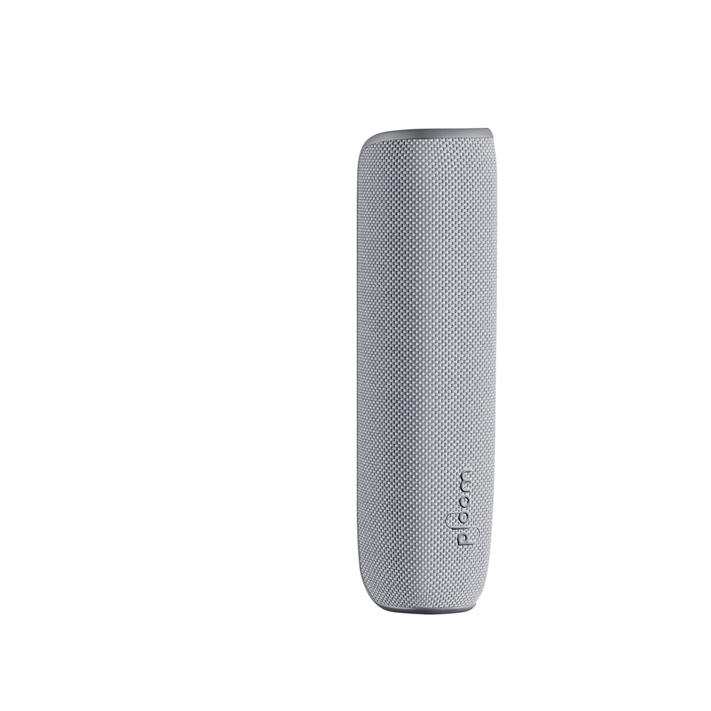 Δεξιά όψη Υφασμάτινης θήκης Ploom AURA σε χρώμα Silver
