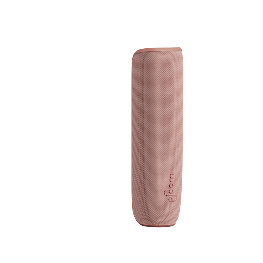 Δεξιά όψη Υφασμάτινης θήκης Ploom AURA σε χρώμα Rose Gold
