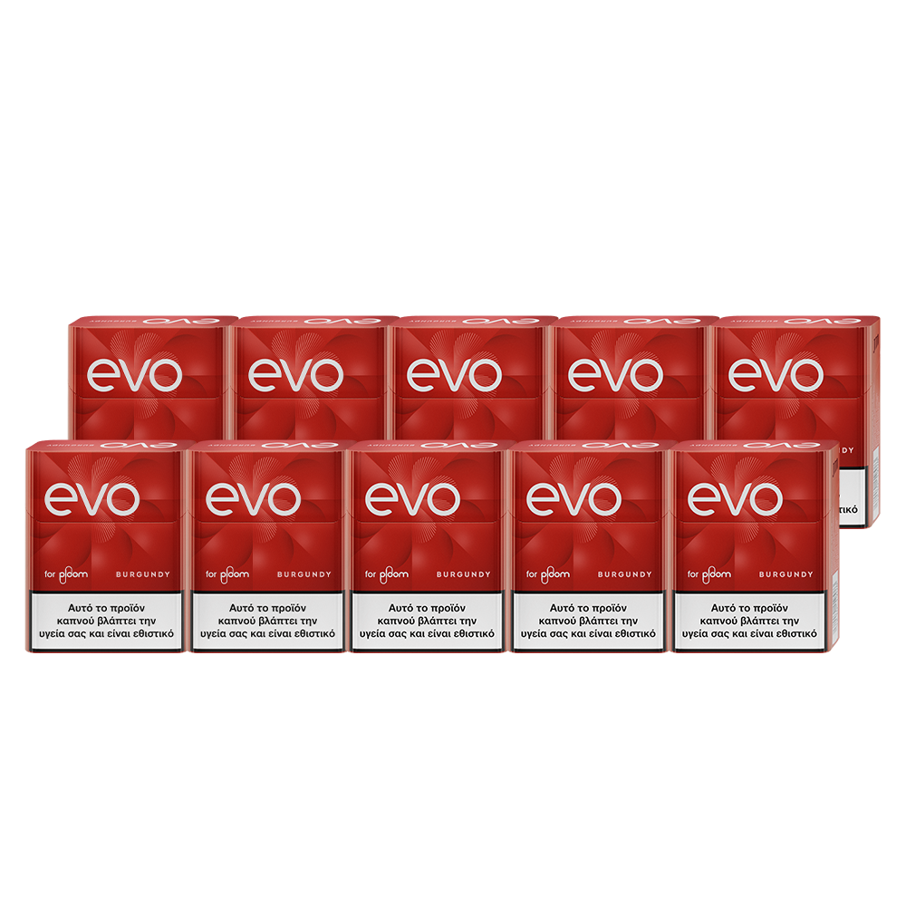 EVO Sticks Burgundy - 10 πακέτα
