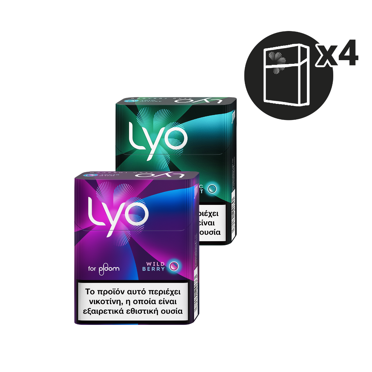LYO Sticks Mix - 4 πακέτα