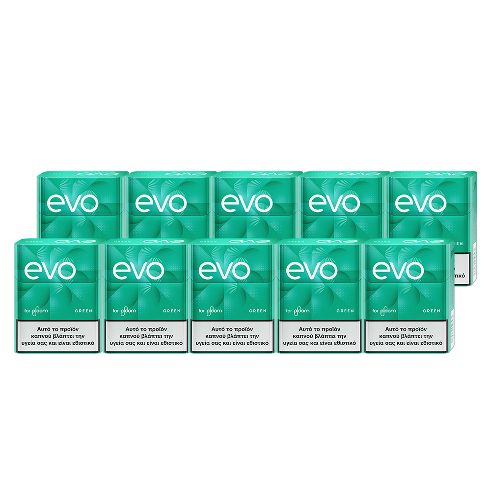 EVO Sticks Green - 10 πακέτα