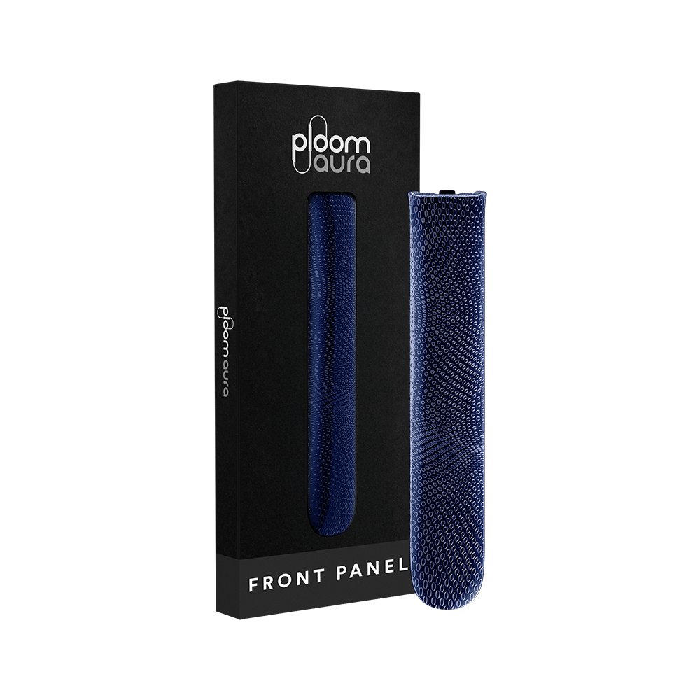 Κάλυμμα Πρόσοψης Ploom AURA Navy Blue με σχέδιο

