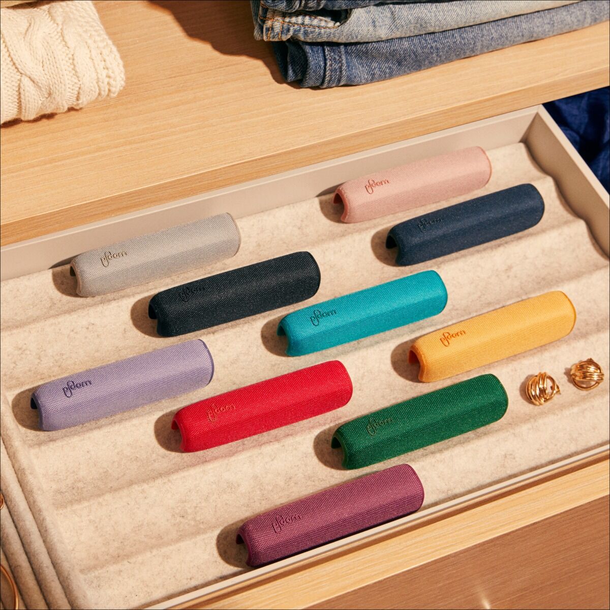 Ploom AURA Back Covers with Lava Red and other color options.