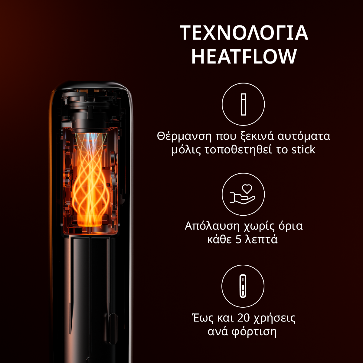 Ploom AURA & 10 πακέτα EVO Sticks