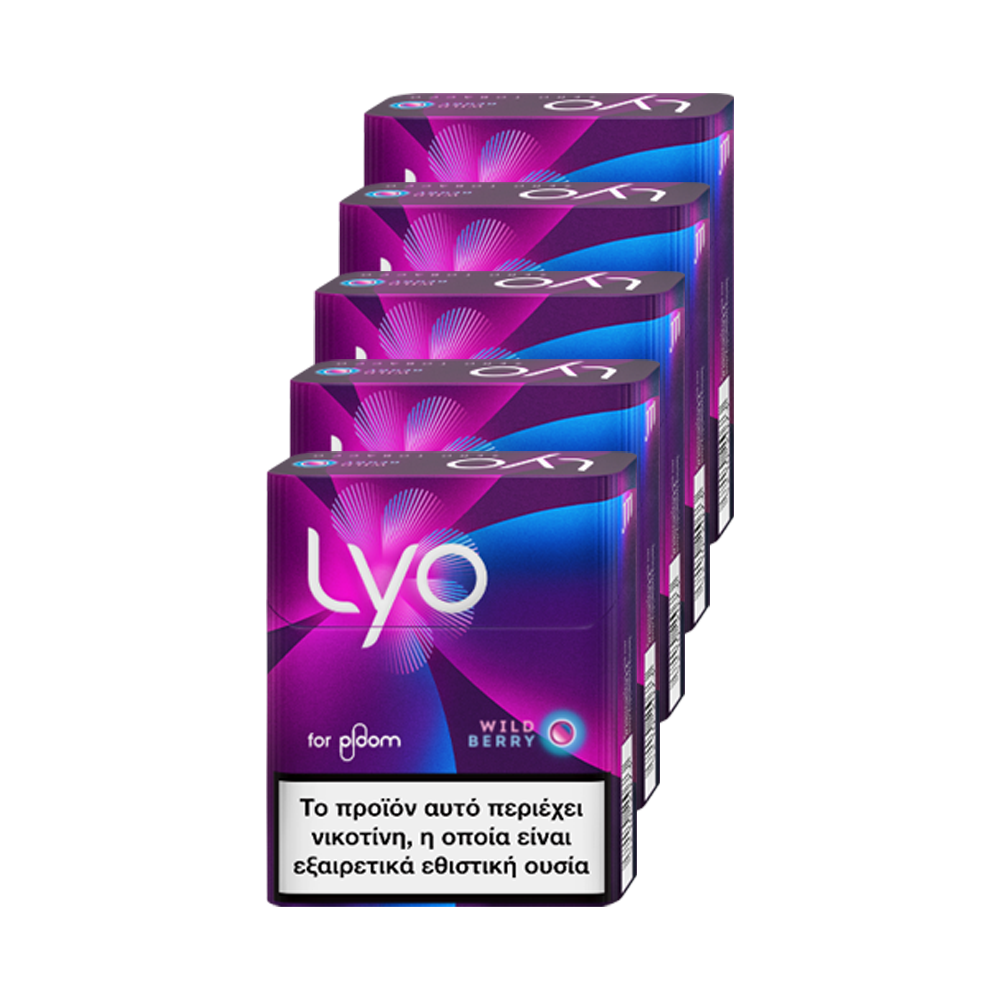 LYO Sticks Wild Berry – 5 Πακέτα